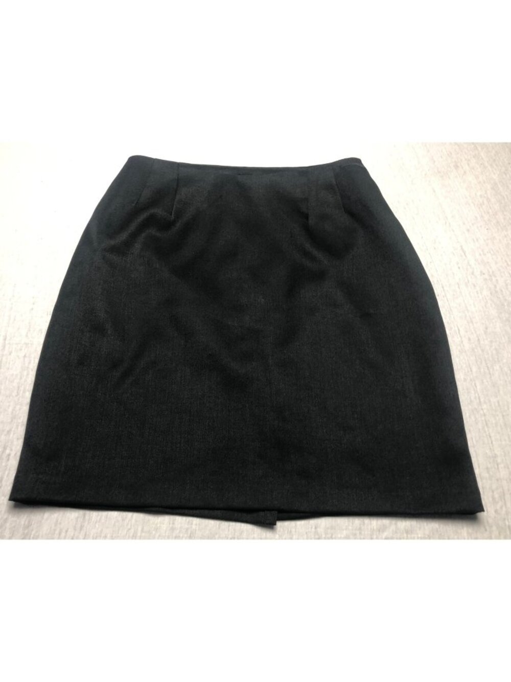 Stringbean Skirt Black Classic High Waisted Short Zipper Women’s Solid Polyester